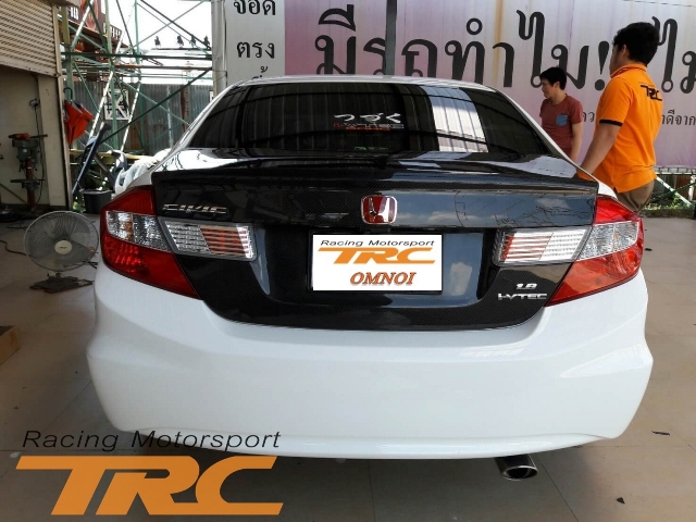 ฝาท้าย ฝากระโปรงท้าย คาร์บอน CIVIC 2012 (3)